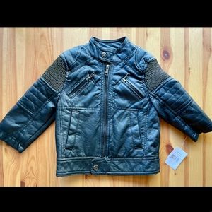 Boys Pleather Jacket